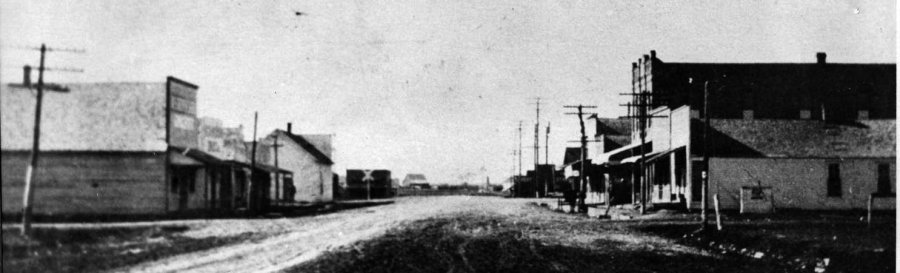 Main Street, Richardson, Texas about 1908